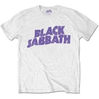 BLACK SABBATH Wavy Logo Vintage Wht, T<img class='new_mark_img2' src='https://img.shop-pro.jp/img/new/icons5.gif' style='border:none;display:inline;margin:0px;padding:0px;width:auto;' />