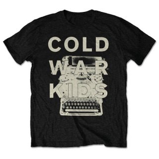 COLD WAR KIDS Typewriter, Tシャツ<img class='new_mark_img2' src='https://img.shop-pro.jp/img/new/icons5.gif' style='border:none;display:inline;margin:0px;padding:0px;width:auto;' />