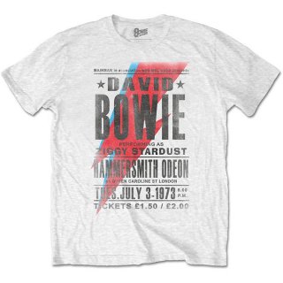 DAVID BOWIE Hammersmith Odeon, Tシャツ<img class='new_mark_img2' src='https://img.shop-pro.jp/img/new/icons5.gif' style='border:none;display:inline;margin:0px;padding:0px;width:auto;' />