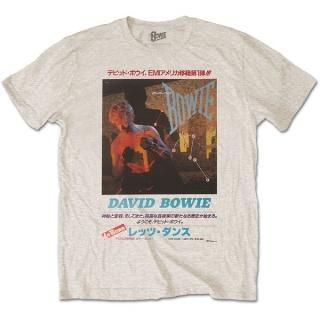 デヴィッドボウイ　ヴィンテージ　Tシャツ　バンT ビンテージ80's○David Bowie 1987年ツアーTシャツ白XL