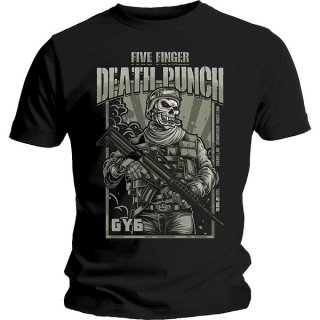 FIVE FINGER DEATH PUNCH War Soldier, Tシャツ<img class='new_mark_img2' src='https://img.shop-pro.jp/img/new/icons5.gif' style='border:none;display:inline;margin:0px;padding:0px;width:auto;' />