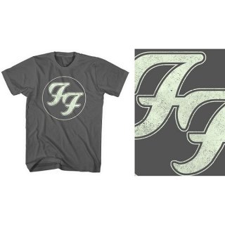 FOO FIGHTERS Gold FF Logo, T<img class='new_mark_img2' src='https://img.shop-pro.jp/img/new/icons5.gif' style='border:none;display:inline;margin:0px;padding:0px;width:auto;' />
