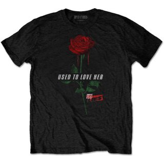 GUNS N' ROSES Used to Love Her Rose, Tシャツ<img class='new_mark_img2' src='https://img.shop-pro.jp/img/new/icons5.gif' style='border:none;display:inline;margin:0px;padding:0px;width:auto;' />