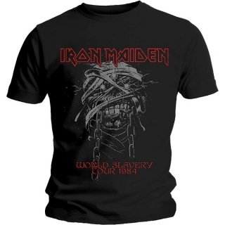 IRON MAIDEN World Slavery 1984 Tour, Tシャツ<img class='new_mark_img2' src='https://img.shop-pro.jp/img/new/icons5.gif' style='border:none;display:inline;margin:0px;padding:0px;width:auto;' />