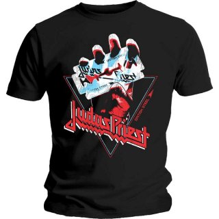 JUDAS PRIEST British Steel Hand Triangle, Tシャツ<img class='new_mark_img2' src='https://img.shop-pro.jp/img/new/icons5.gif' style='border:none;display:inline;margin:0px;padding:0px;width:auto;' />