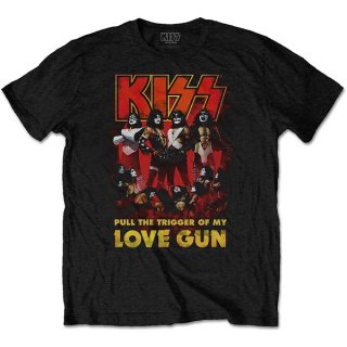 KISS Love Gun Glow, Tシャツ<img class='new_mark_img2' src='https://img.shop-pro.jp/img/new/icons5.gif' style='border:none;display:inline;margin:0px;padding:0px;width:auto;' />