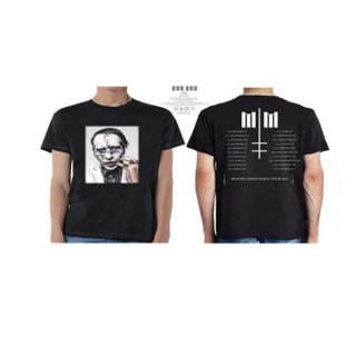 MARILYN MANSON Heaven Upside Down Tour 2, Tシャツ<img class='new_mark_img2' src='https://img.shop-pro.jp/img/new/icons5.gif' style='border:none;display:inline;margin:0px;padding:0px;width:auto;' />
