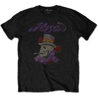 POISON Smoking Skull, T