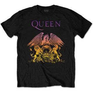 QUEEN Gradient Crest, Tシャツ<img class='new_mark_img2' src='https://img.shop-pro.jp/img/new/icons5.gif' style='border:none;display:inline;margin:0px;padding:0px;width:auto;' />