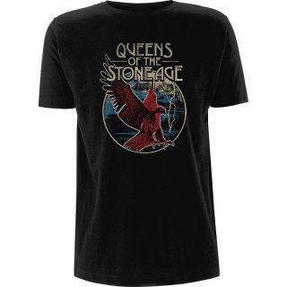 QUEENS OF THE STONE AGE Eagle, Tシャツ<img class='new_mark_img2' src='https://img.shop-pro.jp/img/new/icons5.gif' style='border:none;display:inline;margin:0px;padding:0px;width:auto;' />