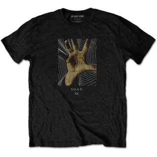SYSTEM OF A DOWN 20 Years Hand, Tシャツ<img class='new_mark_img2' src='https://img.shop-pro.jp/img/new/icons5.gif' style='border:none;display:inline;margin:0px;padding:0px;width:auto;' />