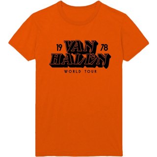 VAN HALEN World Tour '78, Tシャツ<img class='new_mark_img2' src='https://img.shop-pro.jp/img/new/icons5.gif' style='border:none;display:inline;margin:0px;padding:0px;width:auto;' />