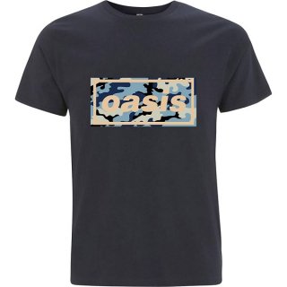 OASIS Camo Logo Nav, Tシャツ