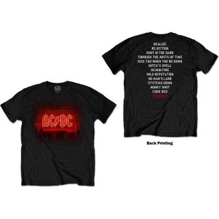 AC/DC Dark Stage/Tracklist, Tシャツ