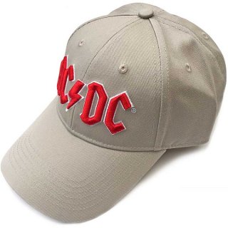 AC/DC Red Logo Sand, キャップ