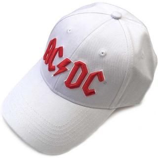 AC/DC Red Logo White, å