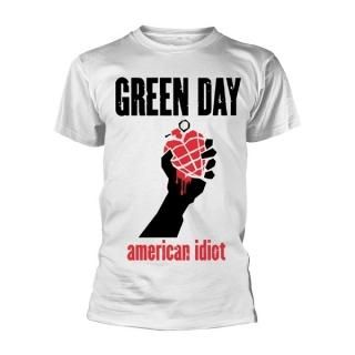 GREEN DAY American Idiot Heart Wht, T