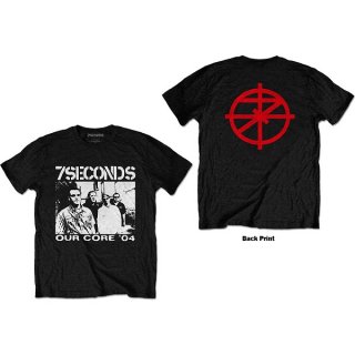 7 SECONDS Our Core Bp, Tシャツ