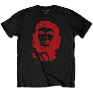CHE GUEVARA Red On Black, T
