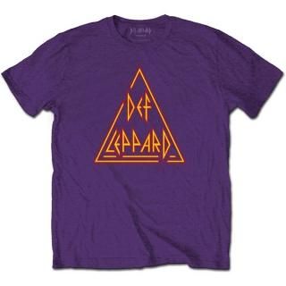 DEF LEPPARD Classic Triangle Logo Pur, T