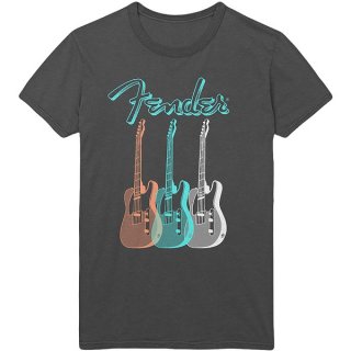 FENDER Triple Guitar, Tシャツ