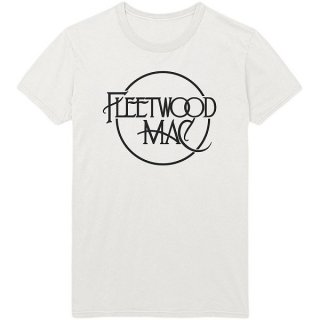 FLEETWOOD MAC Classic Logo Wht, Tシャツ