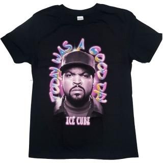 ICE CUBE グラフィックTシャツ XLsize Ice Cube Shirt Mens Medium Gray Crew Neck Short Sleeve