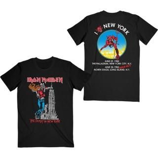 IRON MAIDEN The Beast In New York Back Print, T