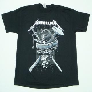 METALLICA History White Logo, T