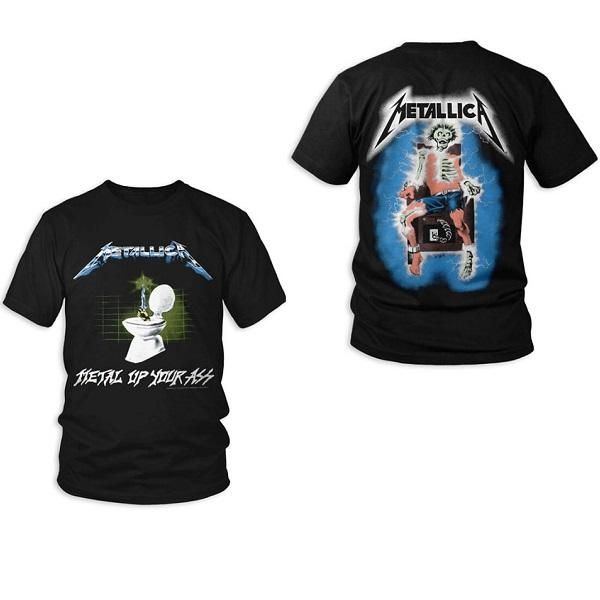 METALLICA Metal Up Your Ass, Tシャツ - バンドTシャツ専門店T-oxic ...