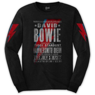 DAVID BOWIE Hammersmith Odeon Blk, T