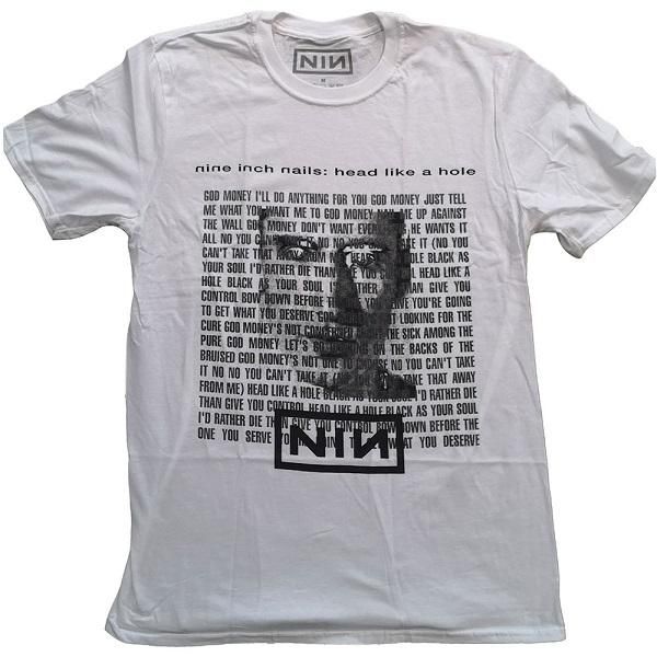 新品 NINE INCH NAILS Tシャツ XLサイズ ホワイト Nine Inch Nails バンドTシャツ ナイン・インチ・ネイルズ