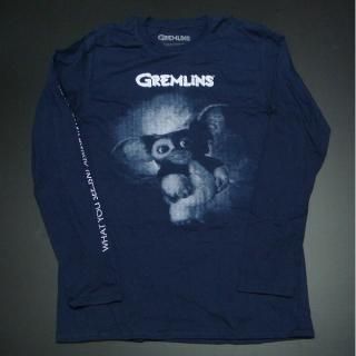 GREMLINS Graphic Navy, T