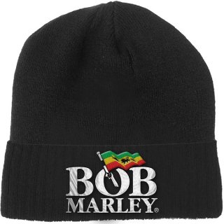 BOB MARLEY Logo, ニットキャップ