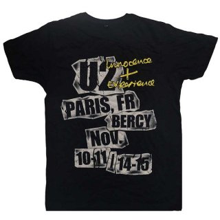 U2 I+E Paris Event 2015 Blk, Tシャツ