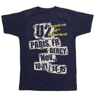 U2 I+E Paris Event 2015 Navy, Tシャツ