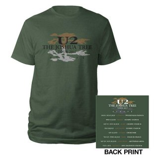 U2 Joshua Tree Logo 2017, Tシャツ