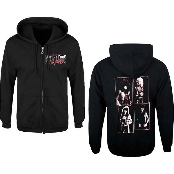 MOTLEY CRUE 40 Years, Zip-Upパーカー - バンドTシャツ専門店T