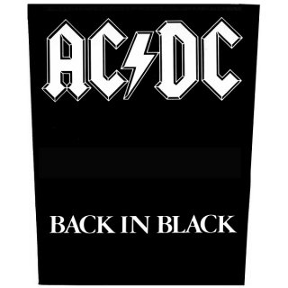 AC/DC Back In Black, バックパッチ