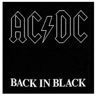 AC/DC Back In Black, パッチ