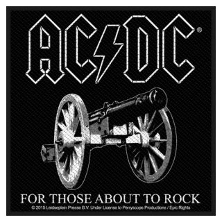 AC/DC For Those About To Rock, パッチ
