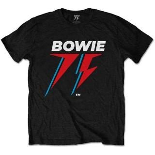 DAVID BOWIE 75th Logo Black, T