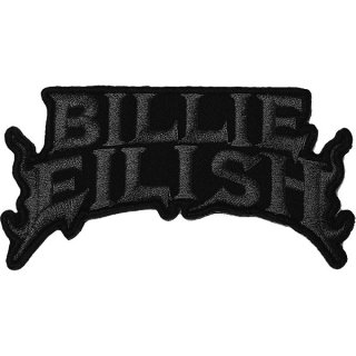 BILLIE EILISH Flame Black, パッチ