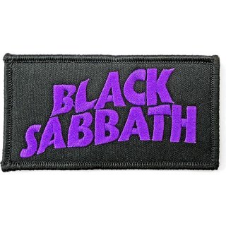 BLACK SABBATH Wavy Logo, パッチ
