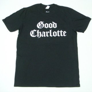【即納】GOOD CHARLOTTE White Puff Logo, Tシャツ