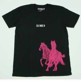 【在庫あり】LIL NAS X Pink Horses, Tシャツ
