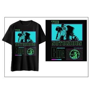 THE NOTORIOUS B.I.G. Life After Death Neon, Tシャツ