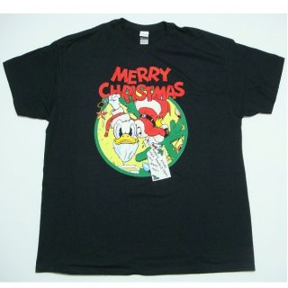【即納】DONALD DUCK Merry Christmas, Tシャツ