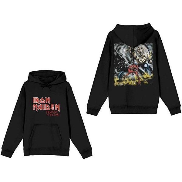 華麗 MAIDEN IRON Number Edge Faded Logo Vintage Beast The Of 服＆ファッション小物