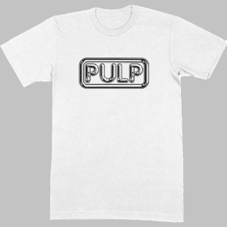 PULP Different Class Logo Wht, Tシャツ